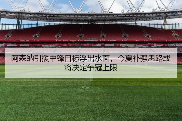 阿森纳引援中锋目标浮出水面，今夏补强思路或将决定争冠上限
